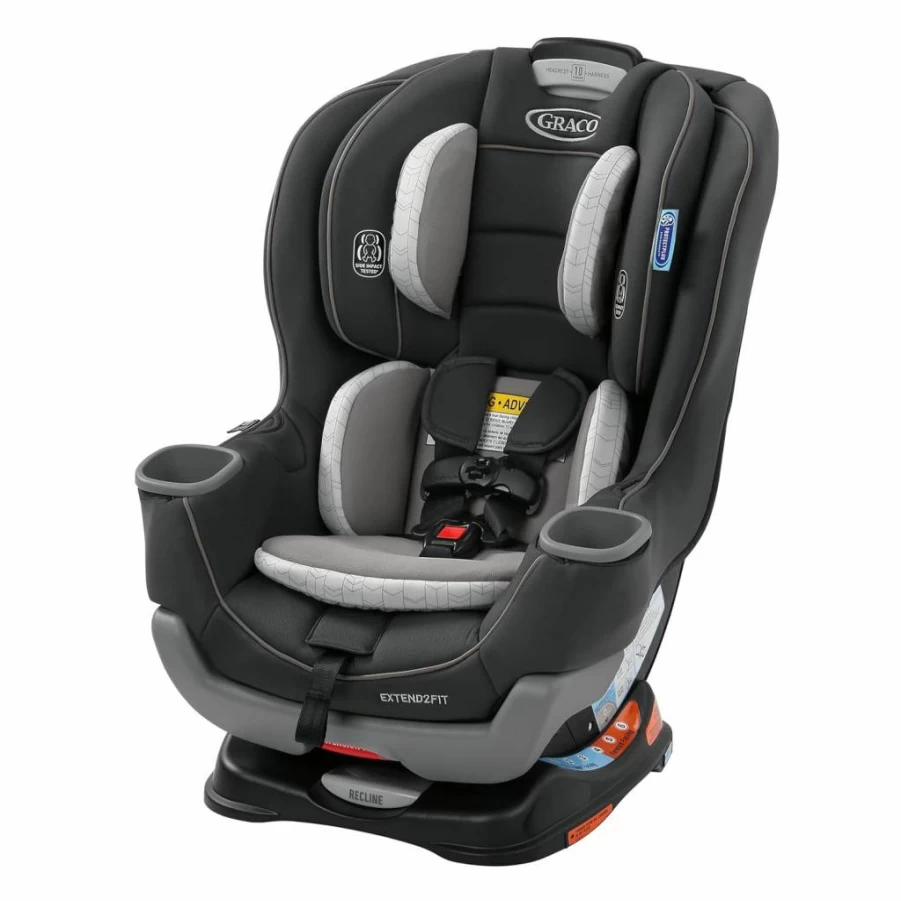 Graco Extend2Fit Convertible Car Seat for Newborns to Toddlers | Redmond | Rear & Forward Facing | Extended Rear-Facing Option