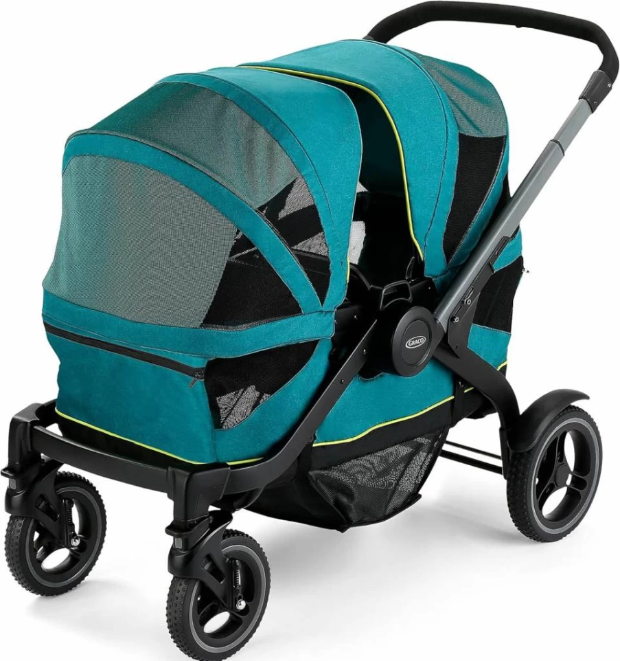 Graco Modes Adventure Stroller Wagon - Lightweight, All-Terrain, Convertible Baby Travel System with Parent Tray, Acadia