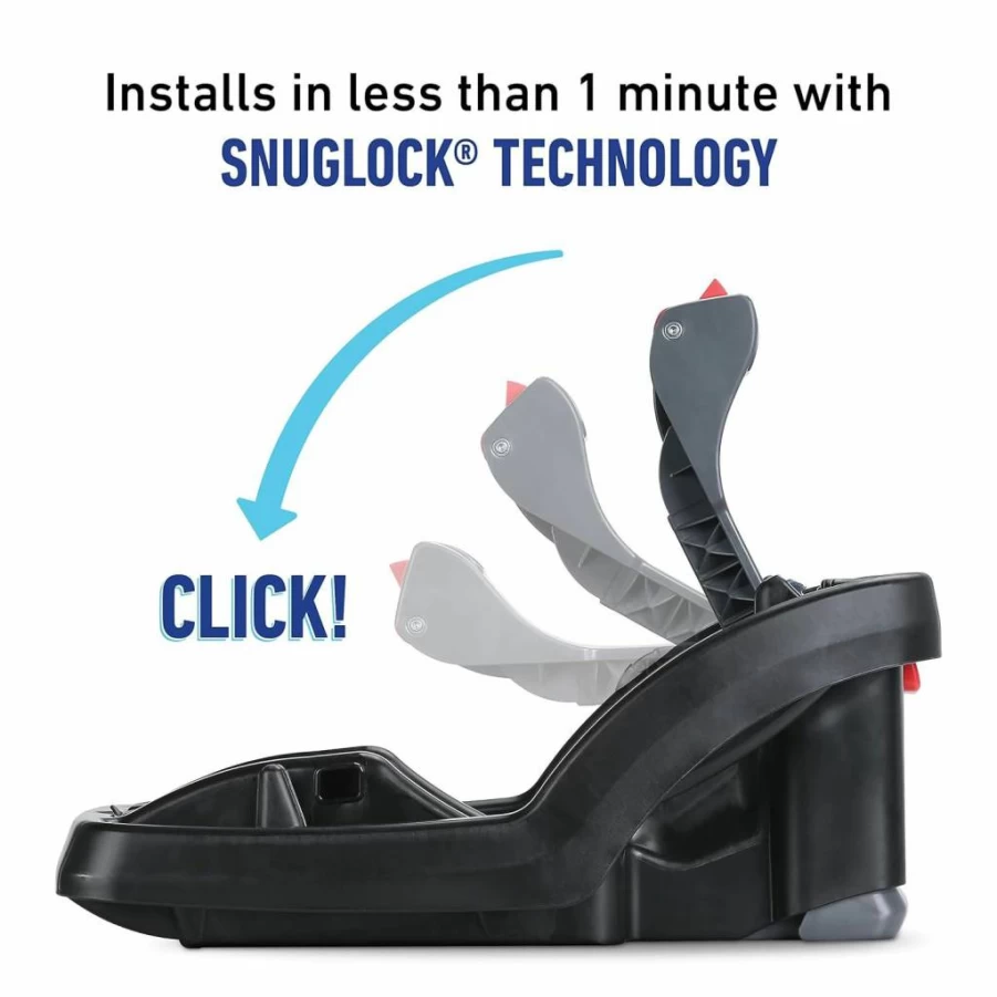 Graco Snugride Snuglock LX Infant Car Seat with Trueshield Technology – Safe & Comfortable Baby Car Seat