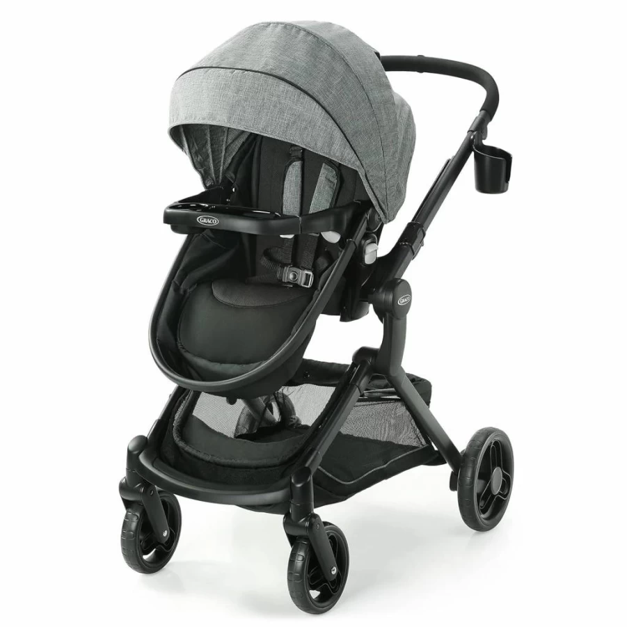 Graco Premier Modes Nest 3-in-1 Travel System with Infant Car Seat, Stroller, and Bassinet