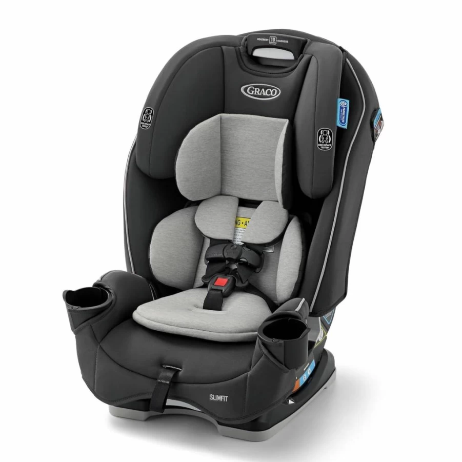 Graco Slimfit 3-in-1 Convertible Car Seat – Space-Saving, Slim & Comfortable Design for Compact Back Seats – Redmond Model