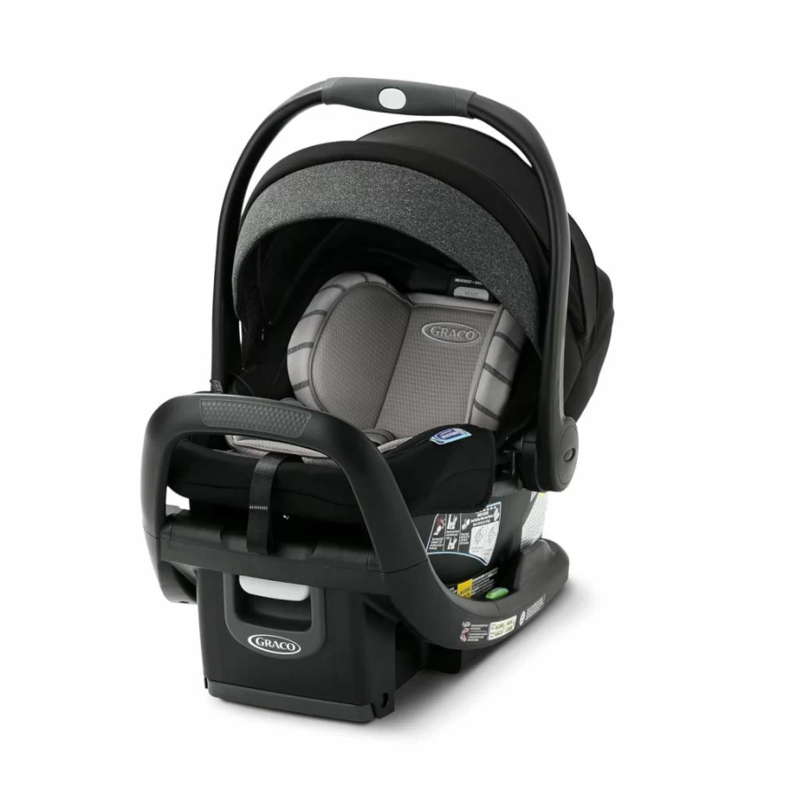 Graco Gotham Snugride Snugfit Infant Car Seat with Simply Safe Adjust Harness & Anti-Rebound Bar, Safe & Comfortable Baby Car Seat