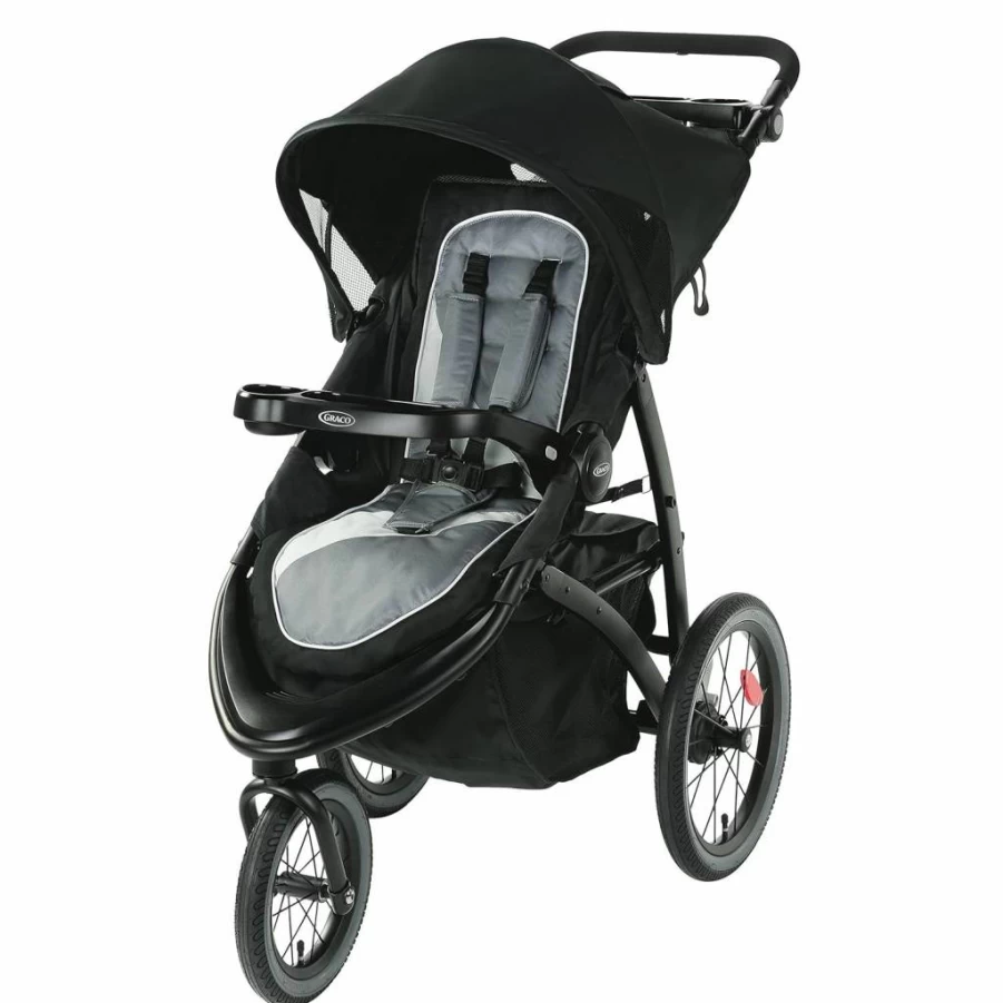 Graco FastAction Jogger LX Stroller - One-Hand Fold, Lightweight, ICS Compatible, Perfect for Active Parents