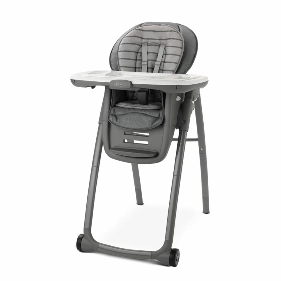 Graco 6-in-1 Convertible High Chair with Adjustable Height, Removable Tray & Infant Head Support - Table2Table LX Model
