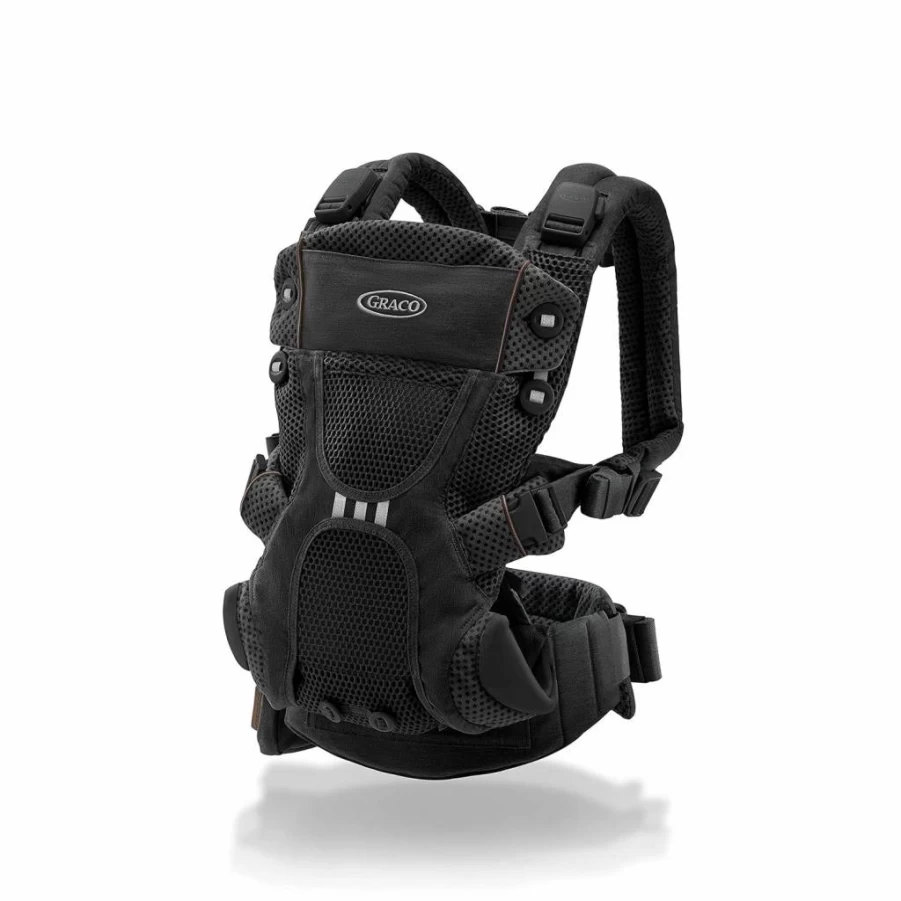Graco Cradle Me Lite 3-in-1 Baby Carrier in Oatmeal – Adjustable, Ergonomic Infant Carrier for Hands-Free Comfort
