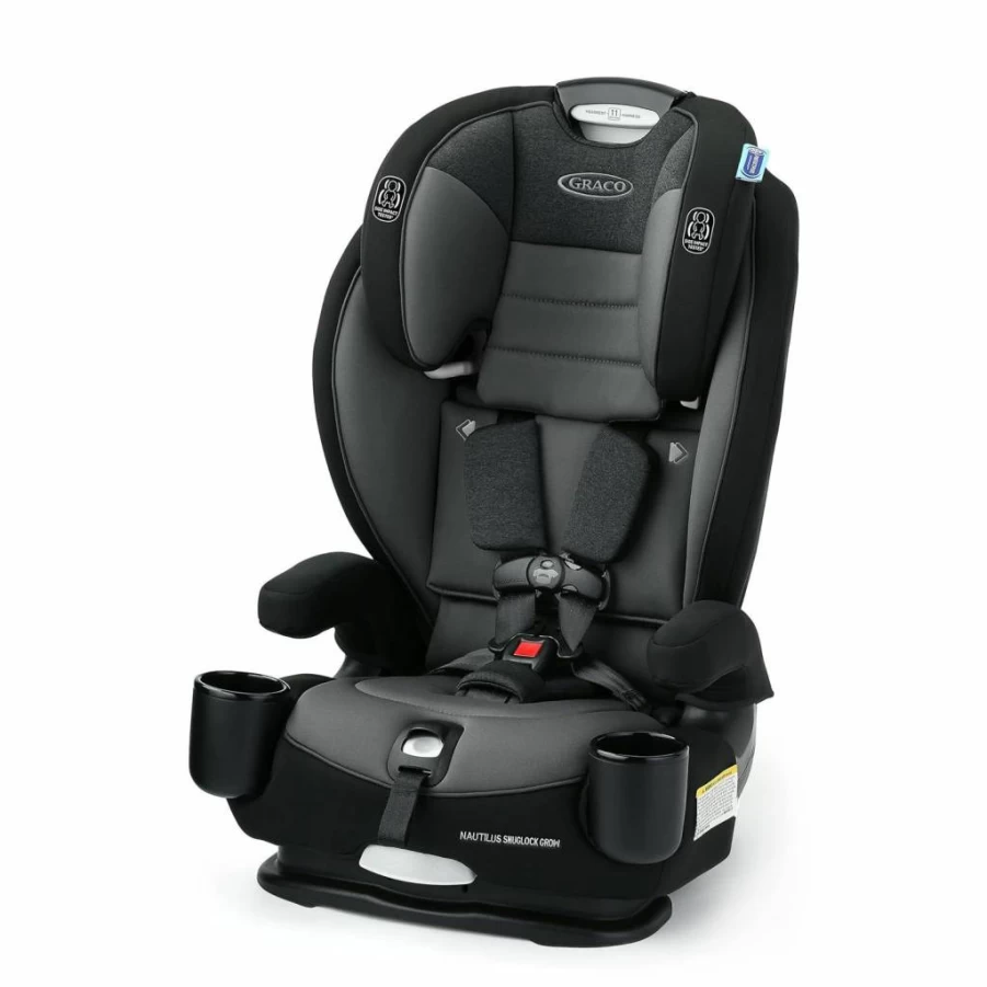 Graco Nautilus Snuglock 3-in-1 Convertible Car Seat | Forward-Facing Harness to Booster | Grows with Child 10-100 lbs