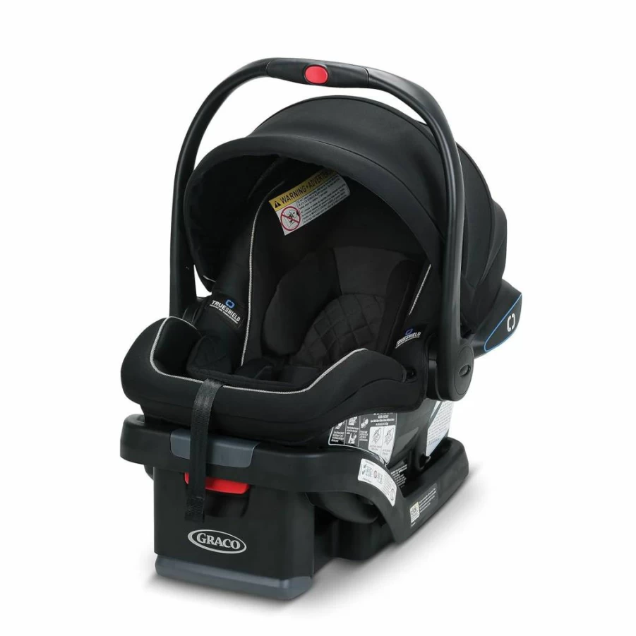 Graco SnugRide Lite LX Infant Car Seat - Lightweight Rear-Facing Safety Seat with Easy-Install Adjustable Base, Studio Design