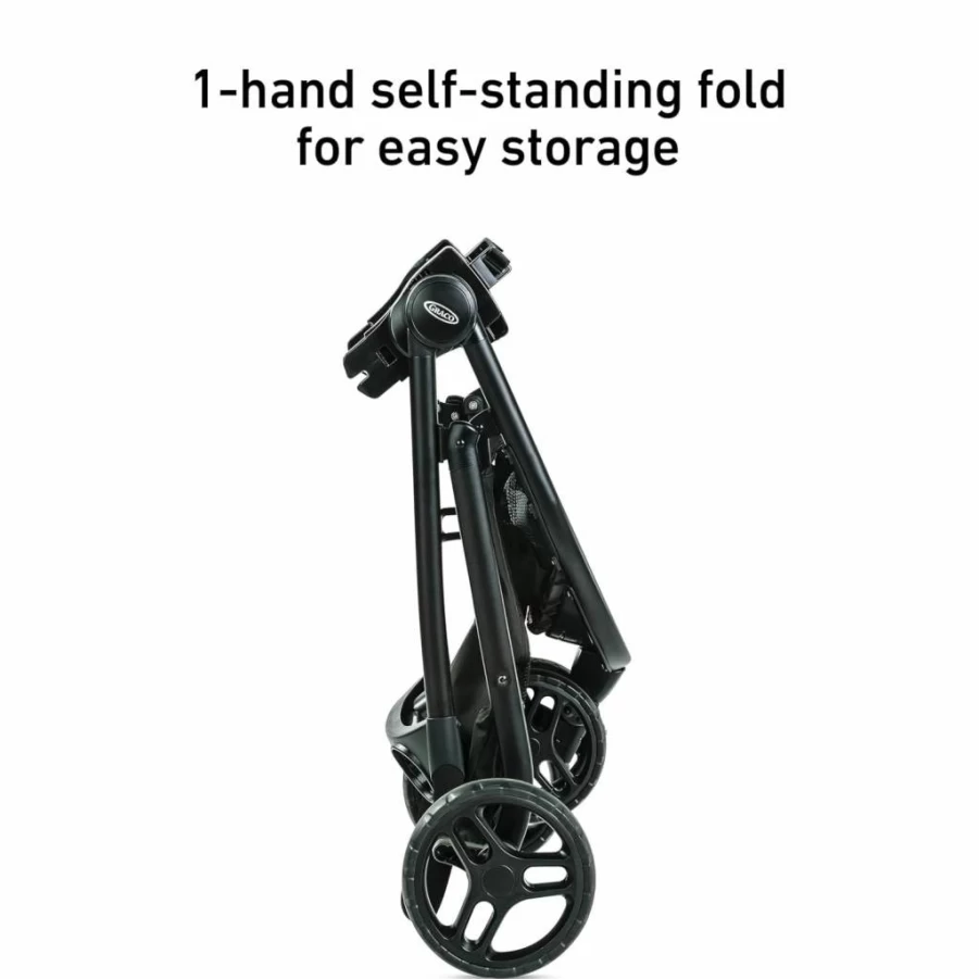 Graco Modes 3 Lite DLX Travel System with Stroller and Car Seat | Lightweight, Compact Design for Easy Travel | West Point Color