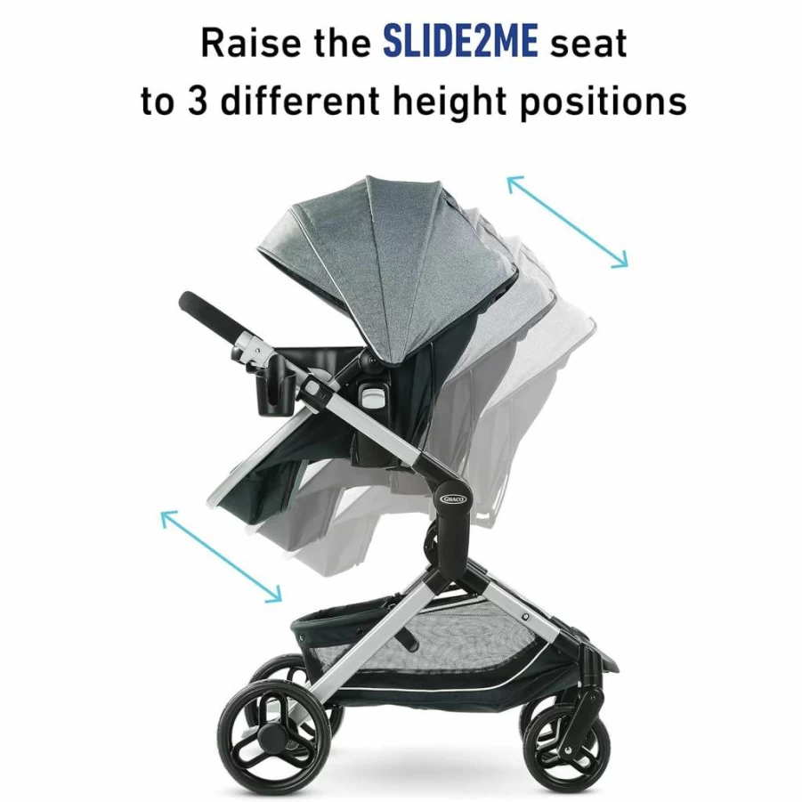 Graco Modes Nest Travel System - Norah Stroller and Car Seat Combo for Safe, Convenient Travel